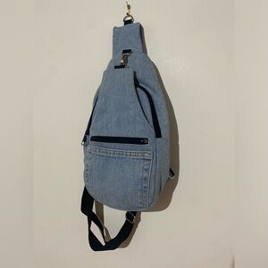 Denim Sling Bag